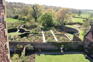 Sissinghurst's formal structure, informal planting