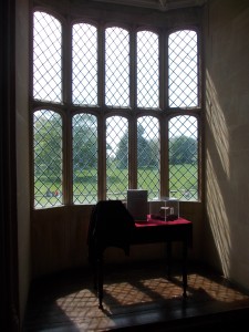 Fox Talbot's window at Lacock, subject of his first photograph