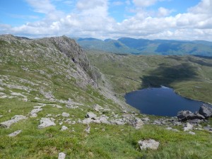 Glaciated Landscape: Pavey Ark above Stickle Tarn