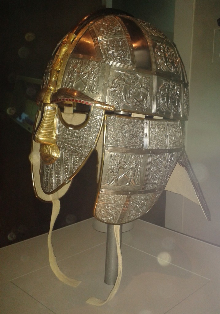 Sutton Hoo Helmet, with protective animals