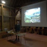 Ready to talk at Gilbert White's House, Selborne