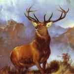 (3.2) Monarch of the Glen. Edwin Landseer, 1851