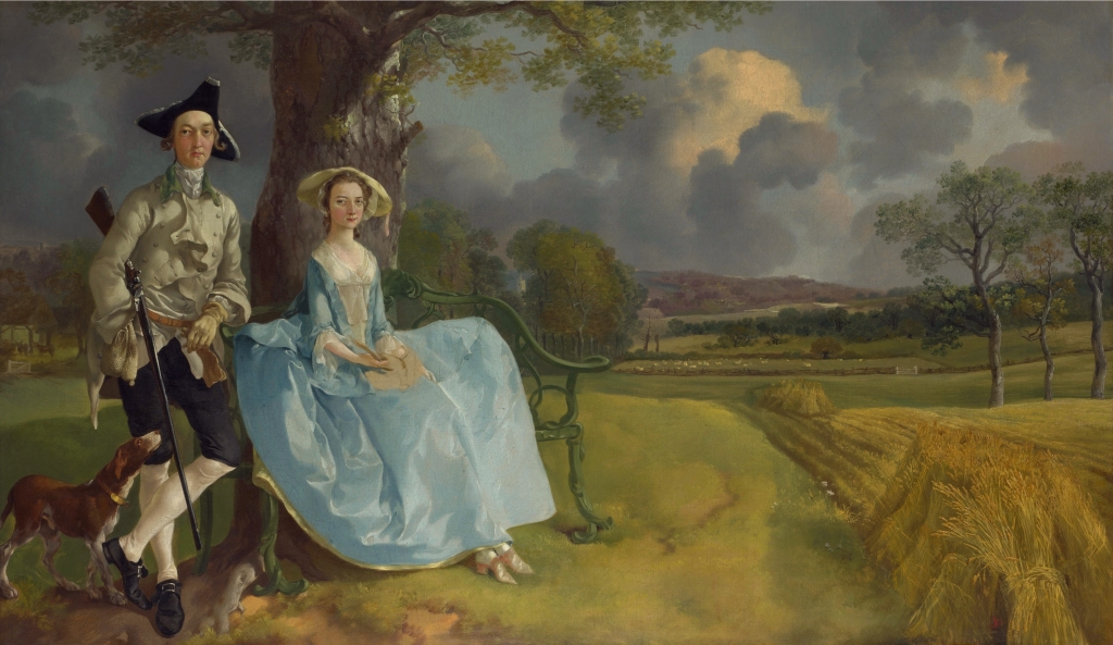 Thomas Gainsborough's Mr and Mrs Andrews