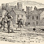 (3.6) Cruelty to pets: Teasing a dog, by Thomas Bewick