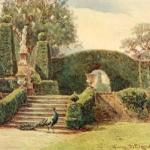 The Terrace, Brockenhurst. Some English Gardens, Gertrude Jekyll, 1904