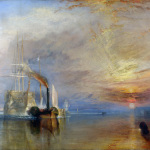 The Fighting Téméraire. JMW Turner, 1838