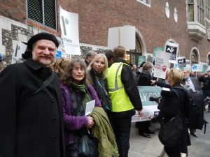 Rally assembled at Church House