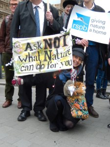 A beautiful handmade placard