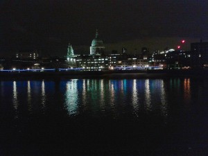 St Paul's Cathedral from the Globe